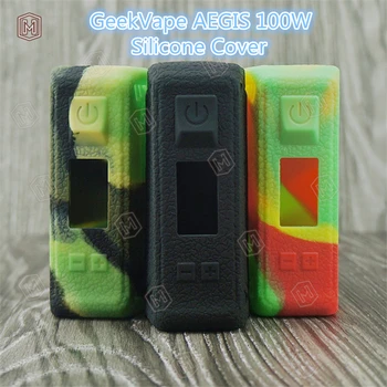 

wholeasle 10pcs silicone case fo Original GeekVape AEGIS 100W Box thicker skin cover protector 2017 Popular in the US