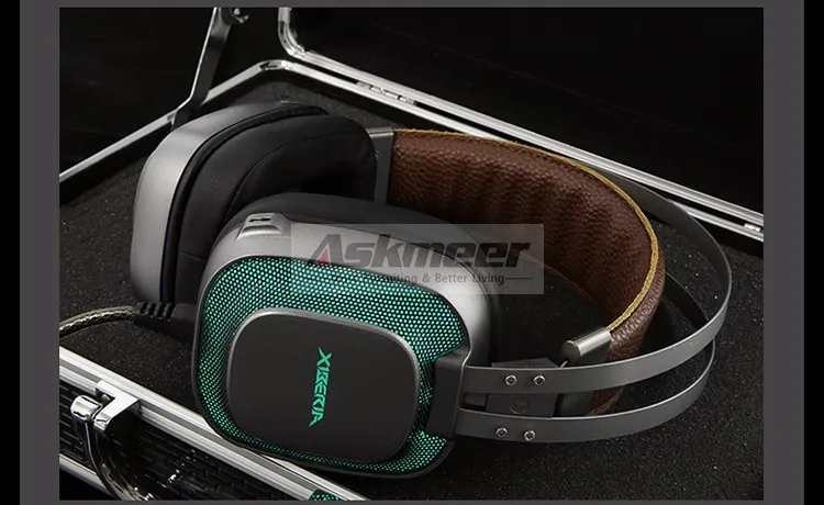 Computer Gaming Headphones with Microphone Mic XIBERIA K10 Best Headband Stereo Game Headphone casque for PC Gamer  (5)