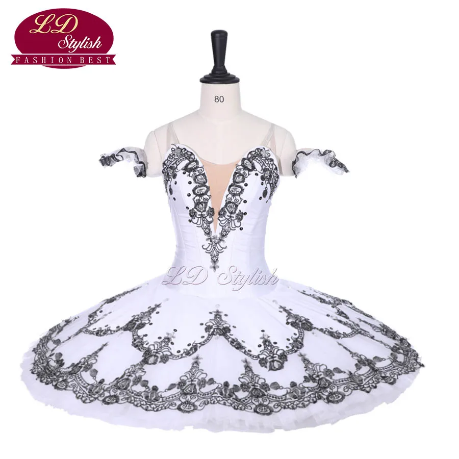 

New Arrival Adult White Professional Ballet Tutu Costumes The Swan Lake Performance Competition Stage Wear Girls Ballet Skirt