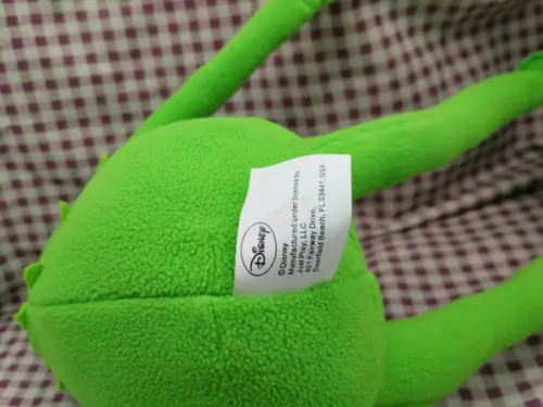 Kermit Улица Сезам Muppets игрушка лягушка плюшевая 18 &quotновая|plush toy stuffing machine|plush fruit toystoy