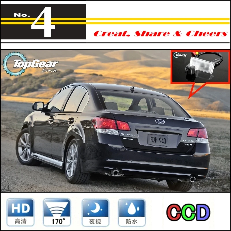 

LiisleeFor Subaru Legacy B4 MK5 / Liberty Car Camera High Quality Rear View Back Up Camera For PAL / NTSC | CCD + RCA Connector