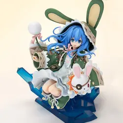 21 см для свиданий битва; война Date A Live Yoshino отшельник кролик сидячем положении пластиковая фигурка героя модель игрушки