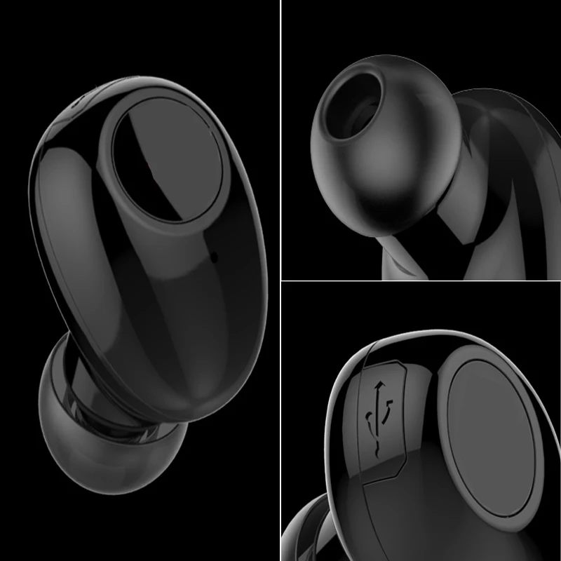 Беспроводные Bluetooth наушники NVAHVA время прослушивания музыки 10 часов вкладыши