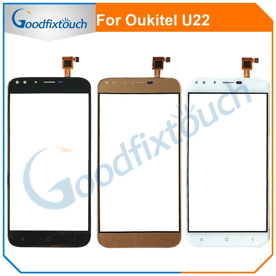 Сенсорный экран для Oukitel U22 сенсорный экран дигитайзер сенсор Передняя стеклянная панель объектив для Oukitel U22 запасные части