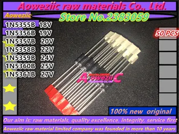 

Aoweziic 100% high quality Diode 5W 1N5355B 18V 1N5356B 19V 1N5357B 20V 1N5358B 22V 1N5359B 24V 1N5360B 25V 1N5361B 27V