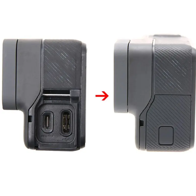 Боковая крышка для разъема Mini HDMI боковая защита замена GoPro HERO5/6/7 черный УФ фильтр