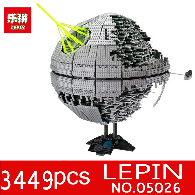 

LEPIN 05026 3449Pcs Death Star II Kits Wars The Second Generatio Building Blocks Bricks Toys Compatible with 10188 Children Gift
