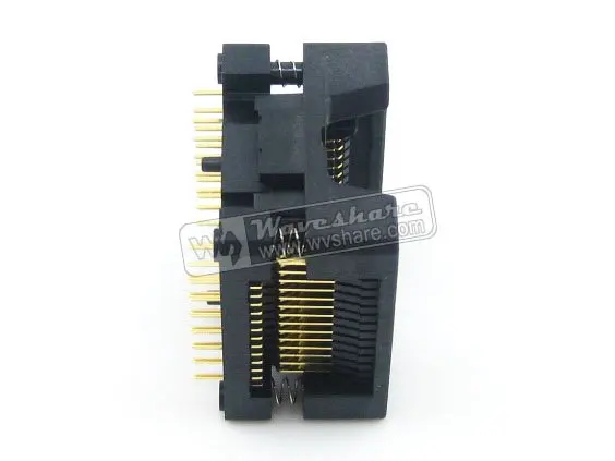 OTS-28-1.27-04 SOP28 SO28 SOIC28 Enplas IC Test & Burn-in Socket Programmer Adapter 7.5mm Width 1.27mm Pitch 