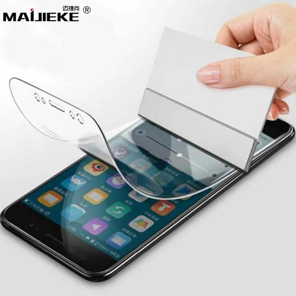 

MAIJIEKE Soft TPU Nano Full Cover Screen Protector For Meizu 16X 16 16th 15 Plus Pro 7 Plus X8 M6 Note Hydrogel Protective Film