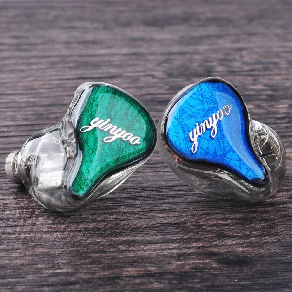 Yinyoo HQ10 10BA in Ear Earphone Custom Made Balanced Armature Around Ear Earphone Headset Earbuds With MMCX Same as QDC Shell