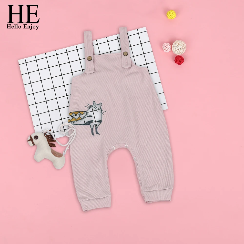 HE Hello Enjoy/штаны для малышей штаны с мультяшным рисунком маленьких мальчиков