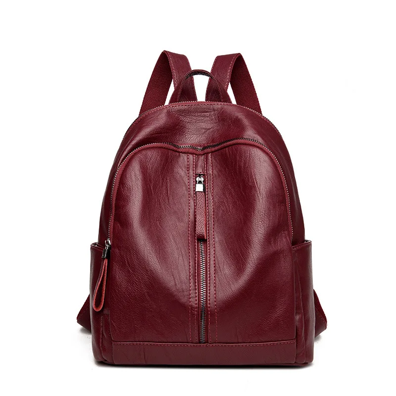 Korean Style Women Backpacks Bags Leather Backpack Fashion Shoulder Bag Mochila Mochila Schoolbags For Teenager Girls Female Bag Korean Style Women Backpacks Bags Leather Backpack Fashion Shoulder Bag Mochila Mochila Schoolbags For Teenager Girls Female Bag