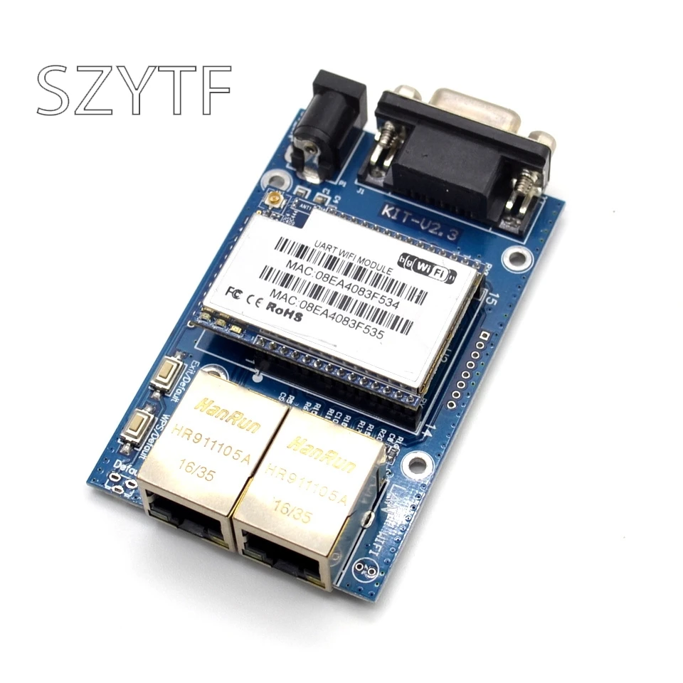 HLK RM04 Uart серийный порт для Ethernet wi fi беспроводной модуль с адаптером комплект