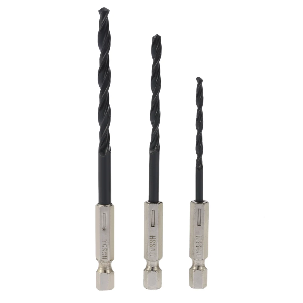 15pcs Twist Drill Bits Set HSS Quick-change Hex Shank ferramentas drill for Woodworking outillage Nitrogen treatment 15pcs Twist Drill Bits Set HSS Quick-change Hex Shank ferramentas drill for Woodworking outillage Nitrogen treatment