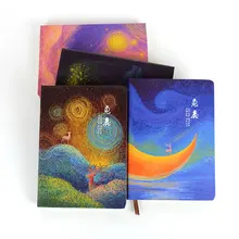 Корейский дневник тетрадь в твердой обложке блокнот 86 листов ищите оленя творческий блокнот в твердом переплете тетради школьные принадлежности