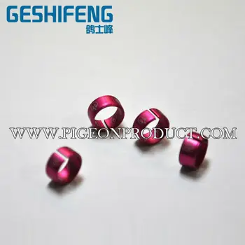 

1 bag/ 100 pcs Free shipping Aluminum rings for sale
