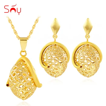 

Sunny Jewelry Big Jewelry Set For Women Necklace Earrings Pendant Hot Selling Jewelry Findings For Wedding Vintage Jewelry Gifts