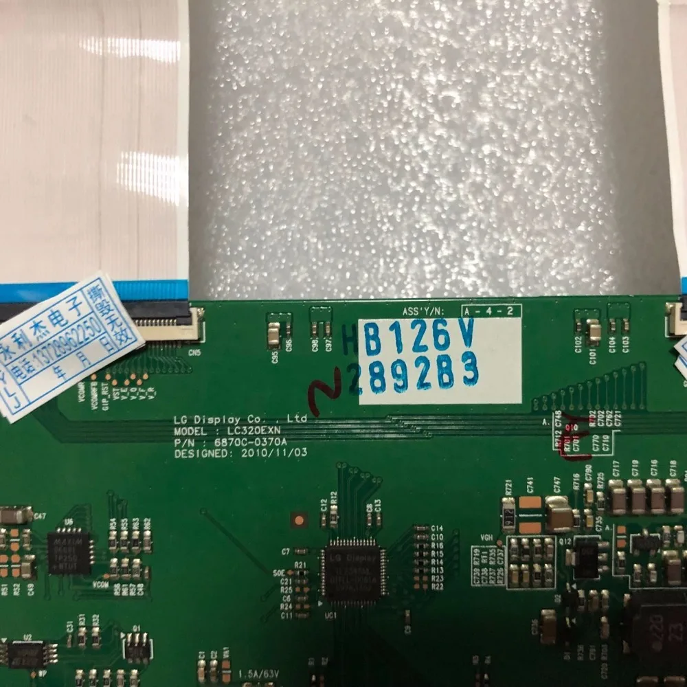 1 шт. светодиодный ЖК телевизор T CON логическая плата 6870C 0370A LC320EXN|ЖК-экраны и панели