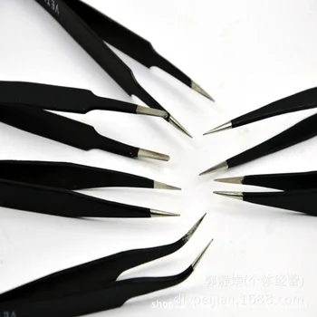

1 PC New Anti-Static Stainless Steel Tweezer Set Tweezers Maintenance Tools