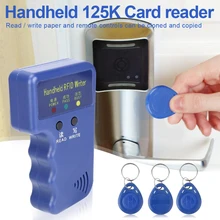 ID Брелоки бирки карты ручной 125 кГц RFID Дубликатор Копир Писатель программист карточка копировальный считыватель+ ключи+ кард-ридер