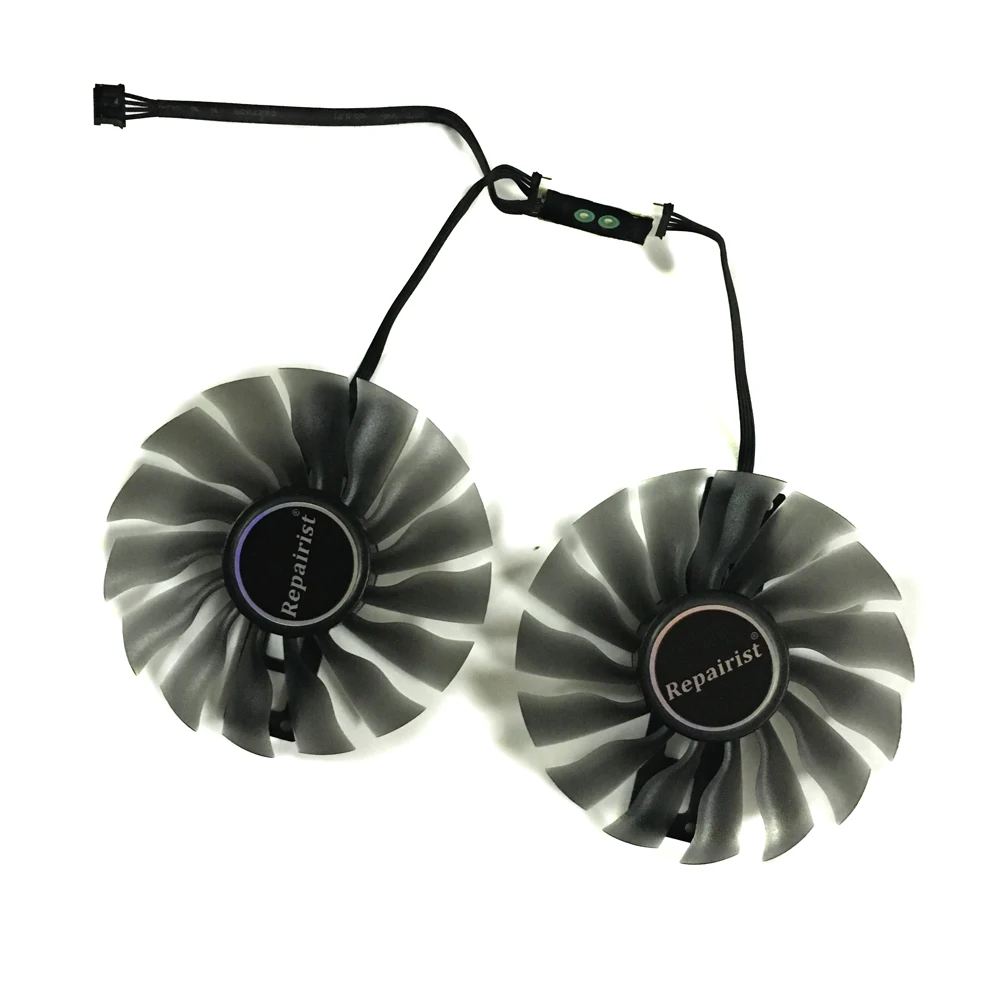Вентилятор для охлаждения видеокарты 95 мм (100 мм) GTX1080TI/1070/980TI GeForce MAXSUN GTX1080TI 1080 980ti 980