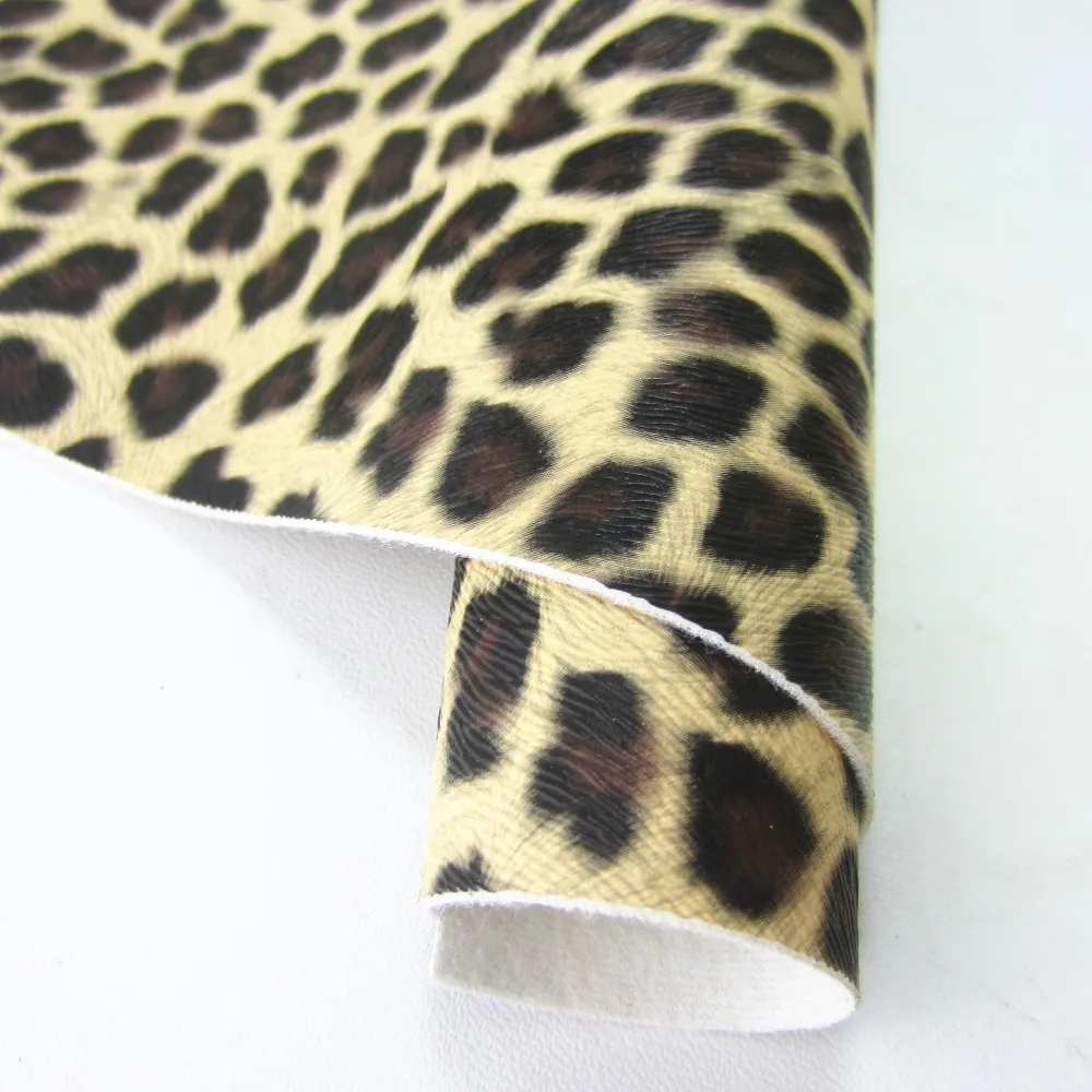 A4 лист " x 11,8" Леопардовый принт искусственная кожа кожзам синтетическая искусственная кожа для сумок серьги банты DIY ремесло 1 шт. F0428