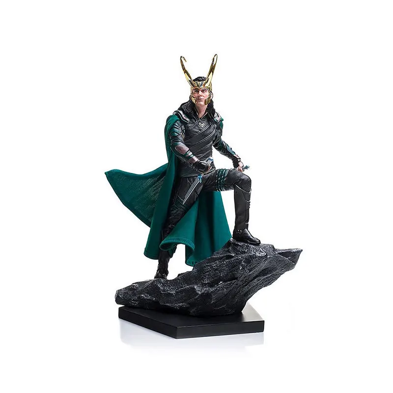 

25cm Avengers Loki Action Figure Battle Scene PVC Collectible Model Toys Doll Birthday Present