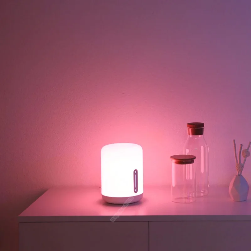 Оригинальная прикроватная лампа Xiao mi jia 2 Smart Light Голосовое управление сенсорный выключатель mi Home App Светодиодная лампа для Apple Homekit Siri