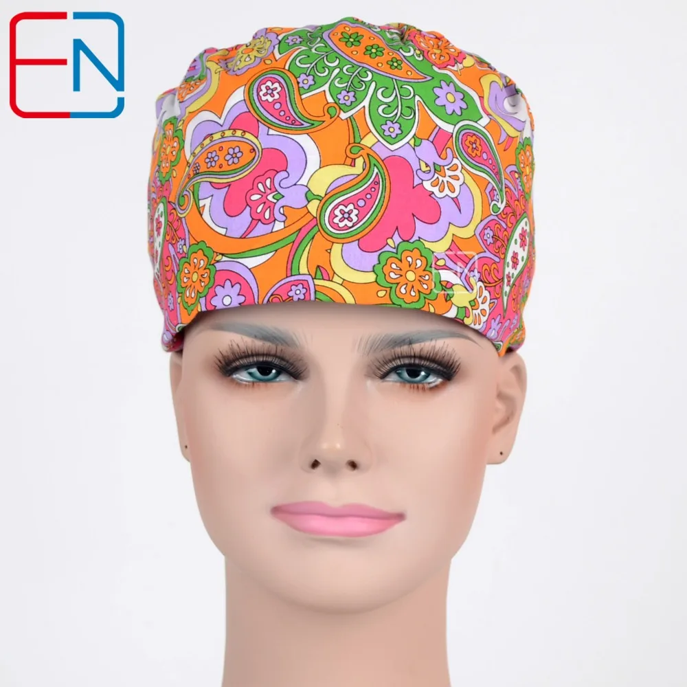 NEW Matin long hair surgical caps with sweatband doctors and nurses 100