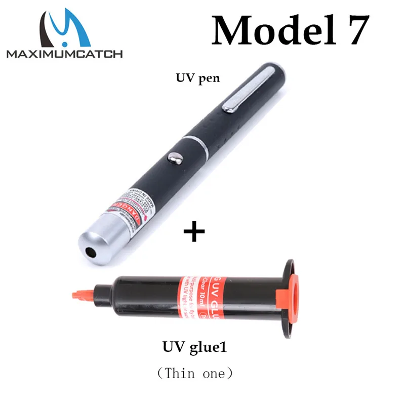Maximumcatch мухобойка УФ-светильник ручка УФ-клей инструменты для завязывания мух - Цвет: Model 7