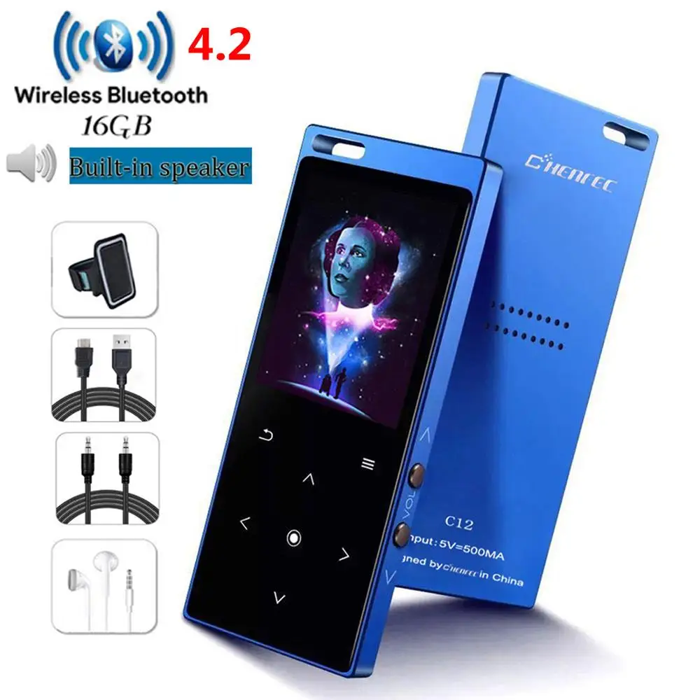 Dictaphone num/érique avec lecteur MP3 Enceinte 8 Go Bo/îtier m/étallique Noir