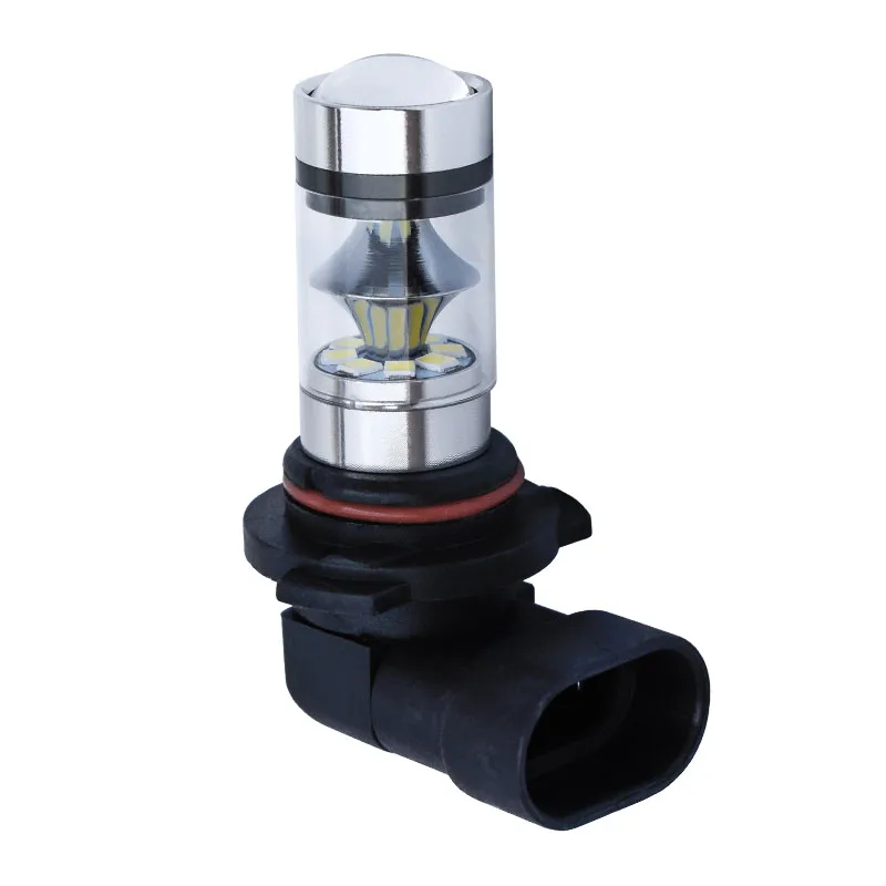 

1 Piece Super Bright HB4 9006 Curved Surface Reflector Cup LED Auto Front Fog Lamp Car Anti Fog LED Light Foglamps Driving Bulb