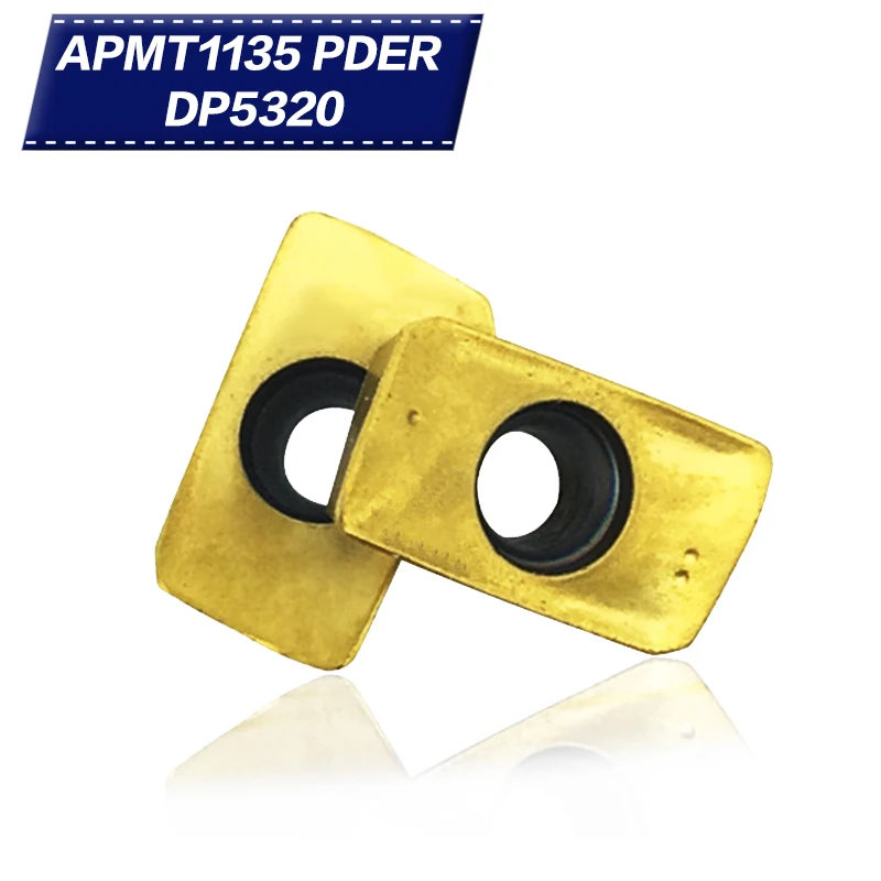 

20PCS APMT1135 PDER DP5320 Turning tools for metal Carbide Insert Milling machine Turning lathe Cutter CNC lathe cutting tools