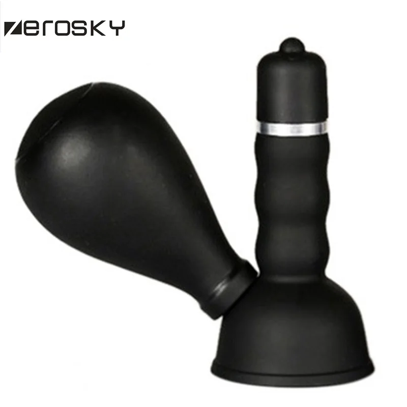 Силиконовый массажер Zerosky для сосков присоска увеличитель стимулятор улучшения