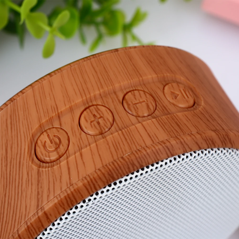 ABS деревянный динамик портативный Bluetooth звуковая коробка Настольный