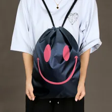 New female polyester bundle pocket shoulder bag umbrella cloth waterproof bag Polyester sports backpack receptacle bag New female polyester bundle pocket shoulder bag umbrella cloth waterproof bag Polyester sports backpack receptacle bag
