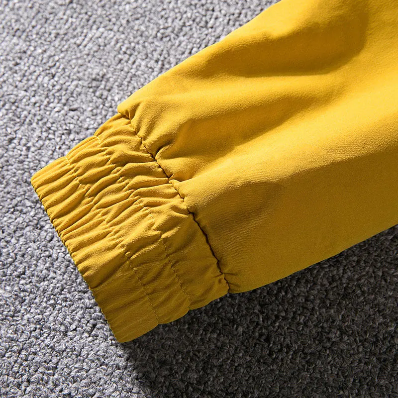 80% OFF Grandwish New Korea Version Men's Overalls Hoody Baggy Jacket Men College Jacket Yellow Black Casual Spring Jacket for Men,ZA166