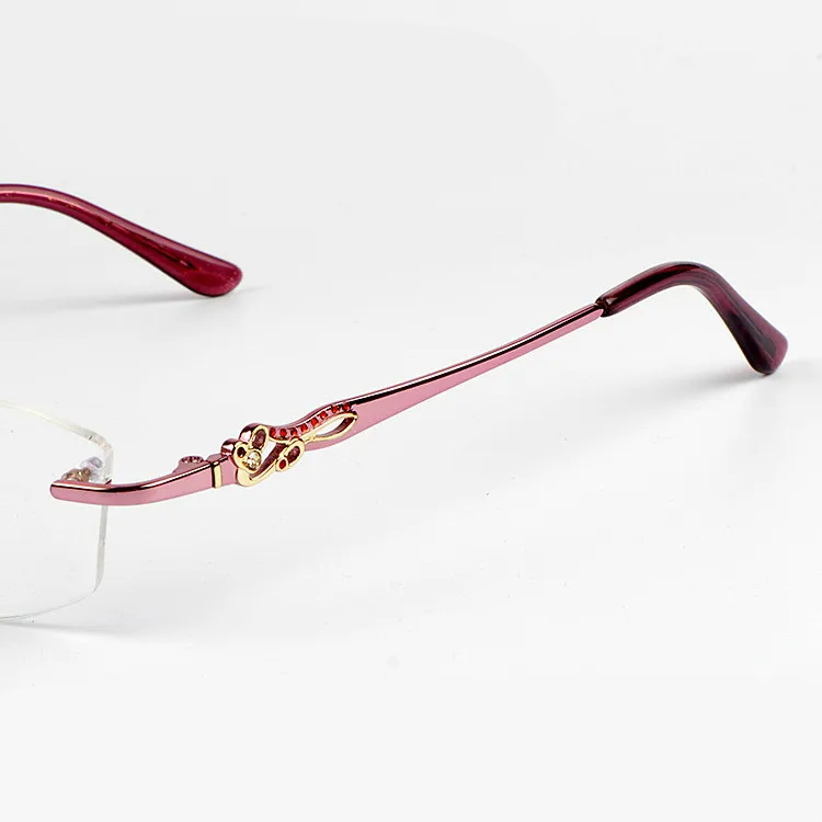 2016 new Rimless Glasses Frames Optical Lens Eyeglasses ...