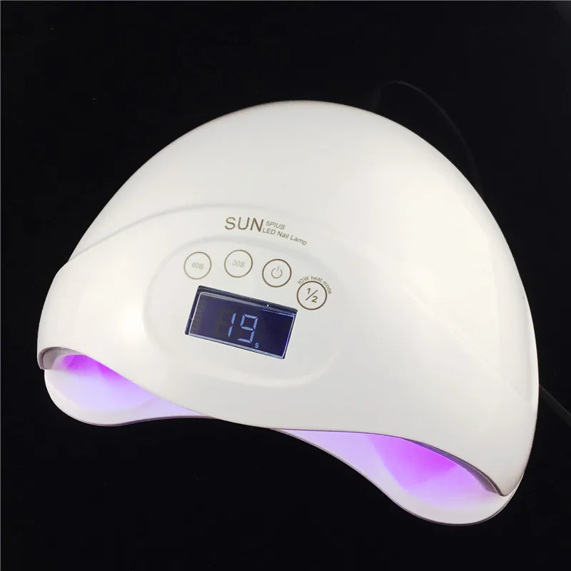 SUN UV SUN5 Plus/SUN 5 48W Dual UV Led Lamp Two Hands Nail Dryer For
