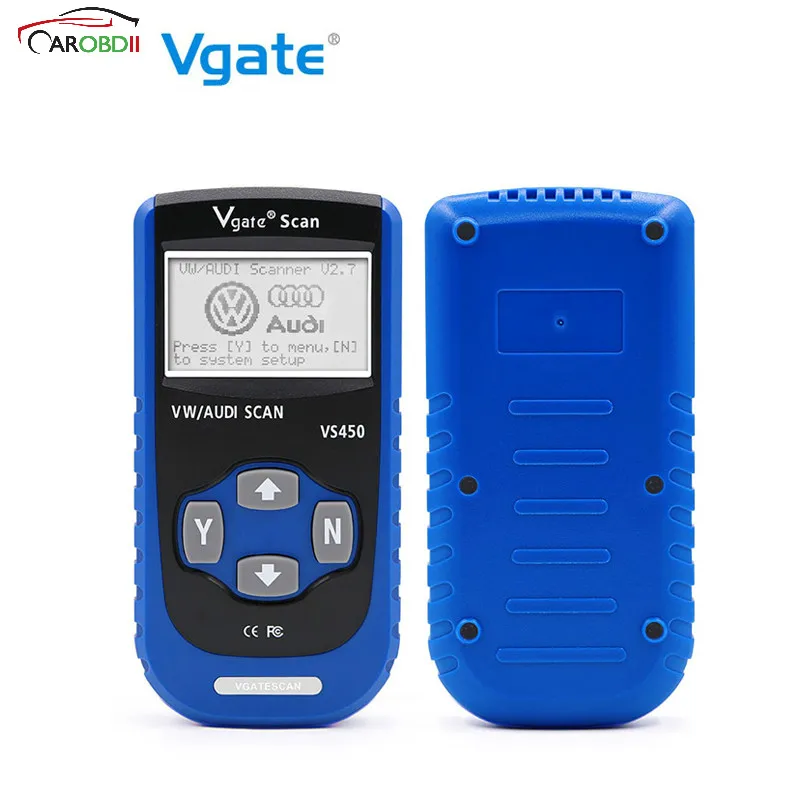 

Automotive Diagnostic VS450 VAG CAN OBD2 OBDII Vgate VS450 CAN OBDII Scan Tool For Audi VAG Com Seat Skoda VW Car OBD2 Scanner