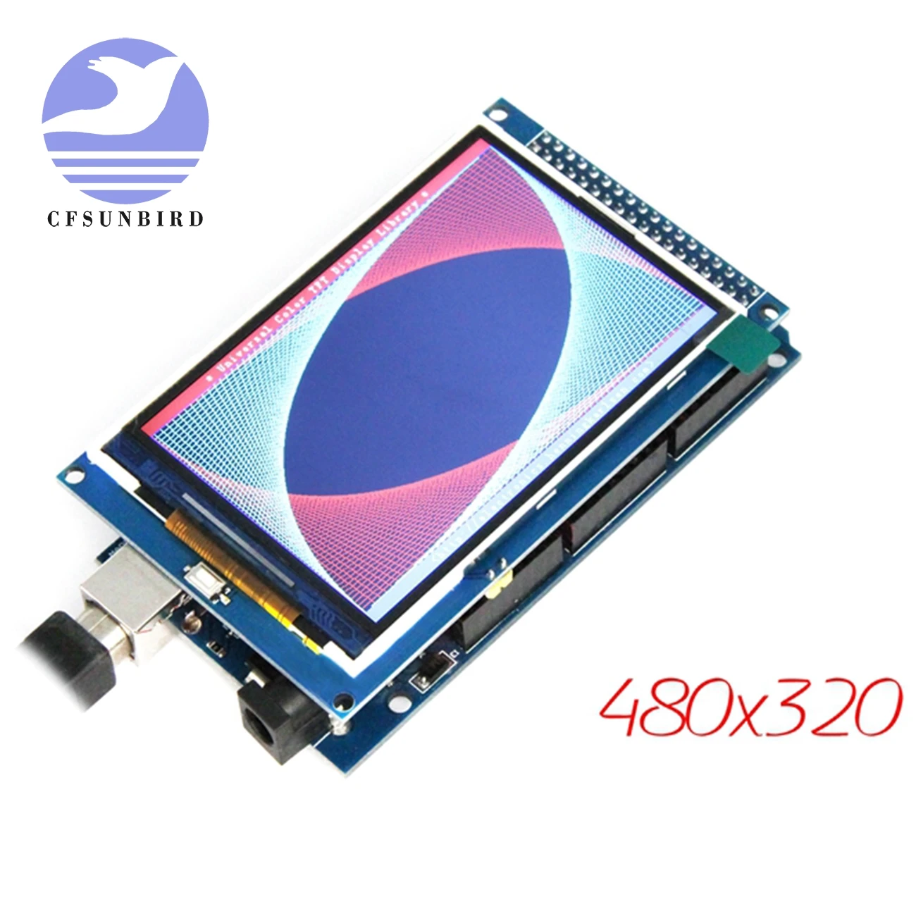 1 шт. 3,5 дюймовый TFT ЖК-экран модуль Ultra HD 320X480 для Arduino MEGA 2560 R3 плата