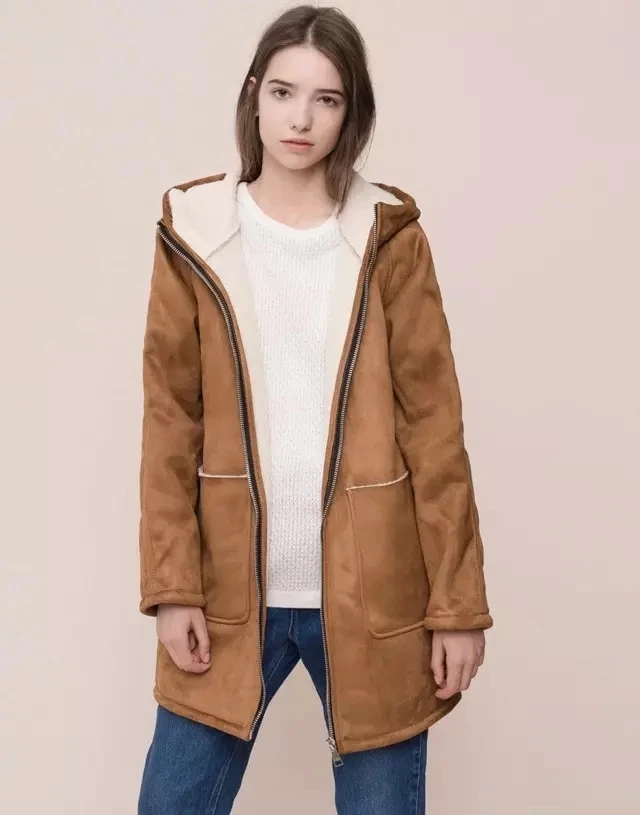 Popular Suede Coat with Fur Lining-Buy Cheap Suede Coat