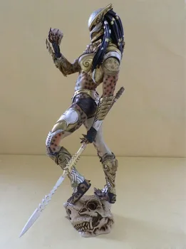 

30 cm Alien Vs Predator Anime Figure Woman Predator Dolls Standing Posture Alien Action Figure Model Ver Brinquedos