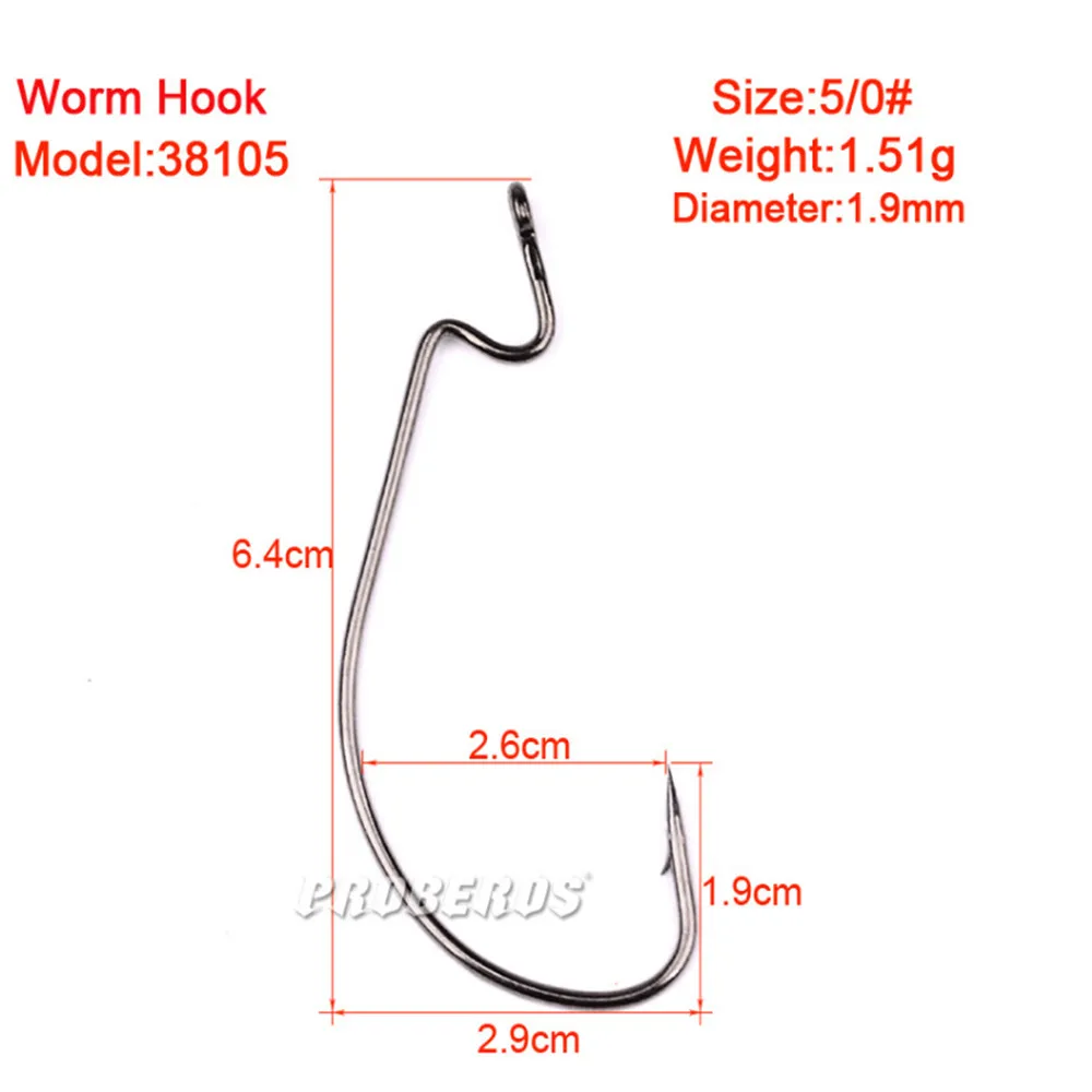 10 шт. рыболовные крючки из высокоуглеродистой стали 1/0#2/0#3/0#4/0#5/0# кривошипный крючок для мягкой червя приманки кренкбейт рыболовные аксессуары