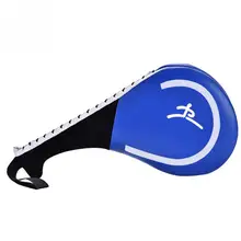 1 шт. для взрослых детей из искусственной кожи Тхэквондо Целевой коврик двойной кик-коврик для каратэ бокса обучение профессиональный класс Tae kwon do ручная цель