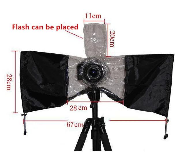 

High Quality Camera Rain Cover Coat Bag Protector Waterproof Against Dust for Canon Nikon Pendax Sony DSLR SLR