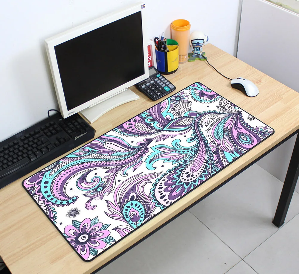 Mousepad pink flamingo desk mat surface waterproof anti-slip table mouse pad SN 