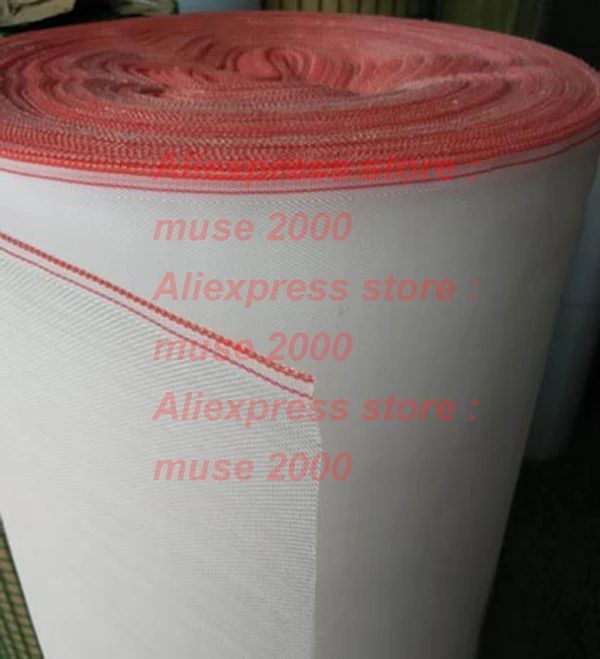 

Red edge 40 mesh pe nylon net window filter acid alkali resistance electroplating cultivating breeding cage Dust-proof screens