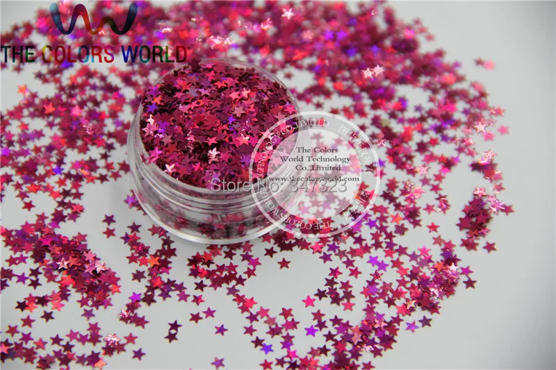 Formato de Estrela Lantejoulas para Decoração de Unhas e Outra Holographic Paillette Arte Faça Você Mesmo Decora Tamanho : 3 mm 12 15 12 holographic formato de estrela paillette lantejoulas