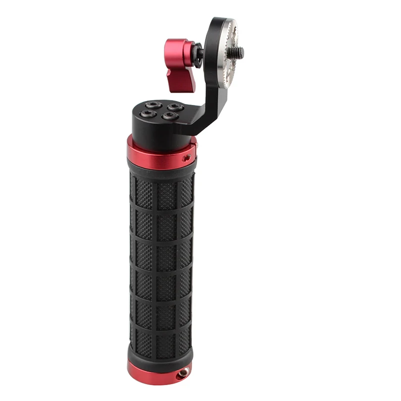 CAMVATE Dual Camera Grip DSLR Shoulder Rig Fotografia Cage Kit For Nikon Canon Sony ARRI Style Rosette Rubber Handle C1470 (2)